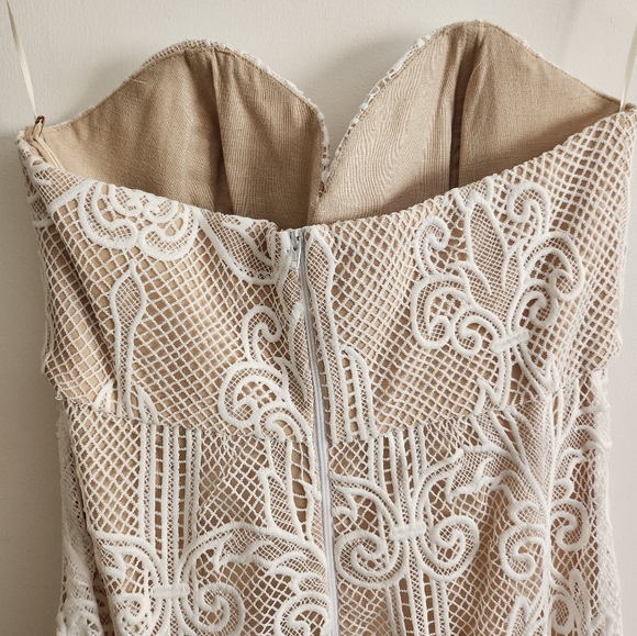 COPY - Stone Cold Fox Market Gown Bride Bridal Wedding Small Medium Slip Lace - Picture 14 of 16